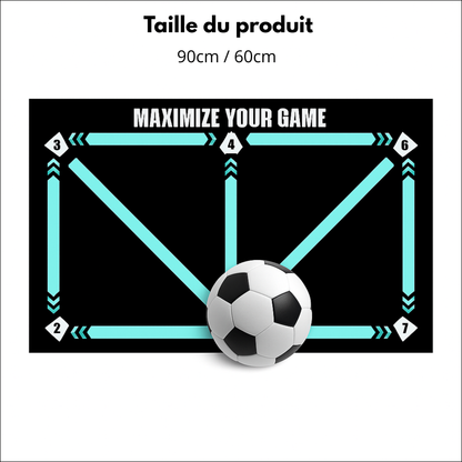 TactikPad - Tapis d'entrainement de Football